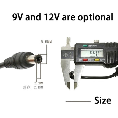 Fulabs USB Power Boost Cable 5V To 9V/12V 1A Step Up Module Booster Power Converter Adapter 2.1x5.5mm