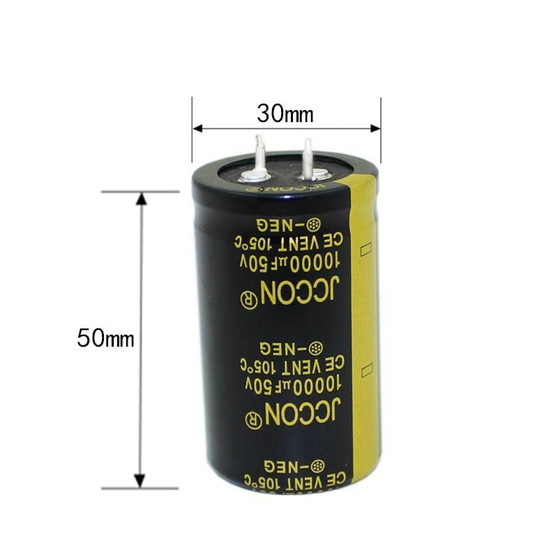 1Pcs 10000uf 50V 63V 80V 100V Original DC Electrolytic Capacitor horn capacitor