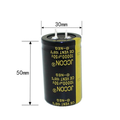 1Pcs 10000uf 50V 63V 80V 100V Original DC Electrolytic Capacitor horn capacitor