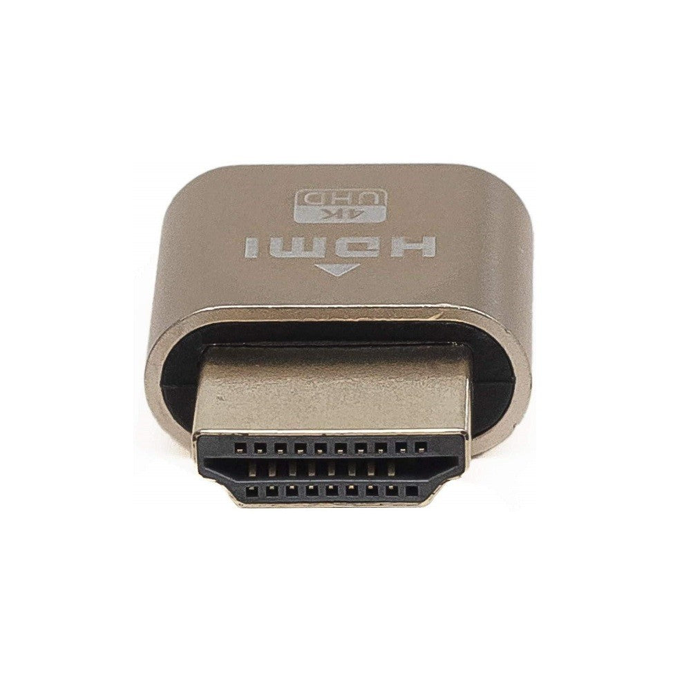 Fulabs HDMI-compatible Dummy Plug HDMI-compatible Monitor Emulator DDC EDID 4K Virtual Display Adapter V2F6