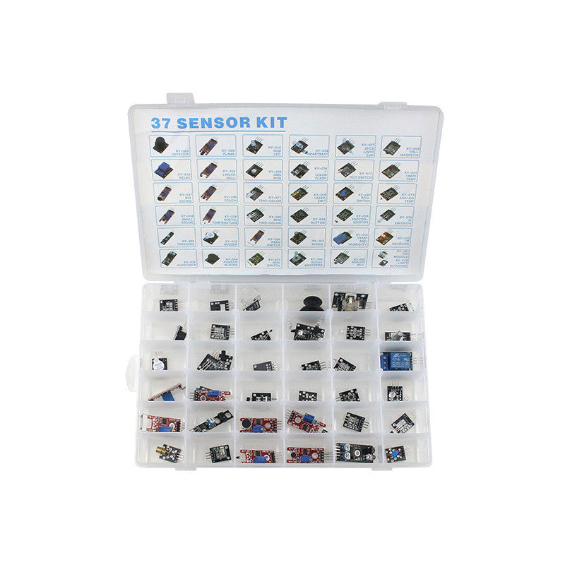 Fulabs 45 in 1 Sensors Modules Starter Kit better than 37in1 sensor kit 37 in 1 Sensor Kit UNO R3 MEGA2560