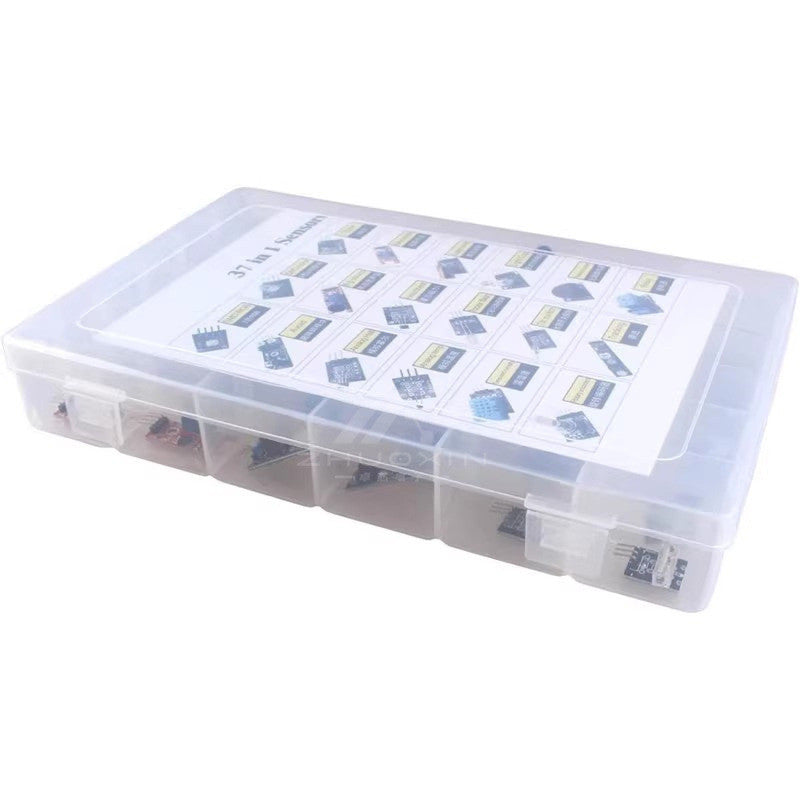 Fulabs 45 in 1 Sensors Modules Starter Kit better than 37in1 sensor kit 37 in 1 Sensor Kit UNO R3 MEGA2560