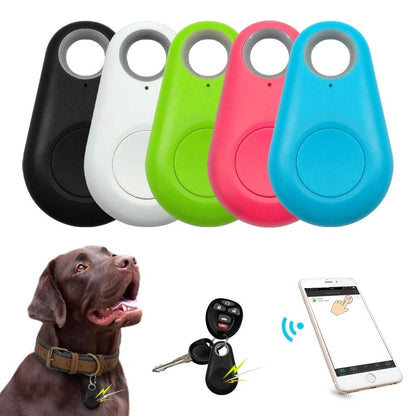 1pcs Universal Waterproof Positioning Device Hangable Position Finder Smart Mini GPS Alarm Tracker Anti Lost Phone Bluetooth Locator For Pets Kids Car Luggage Keys Wallet