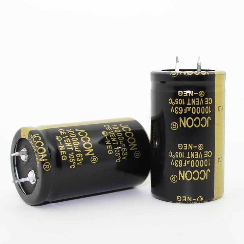 1Pcs 10000uf 50V 63V 80V 100V Original DC Electrolytic Capacitor horn capacitor