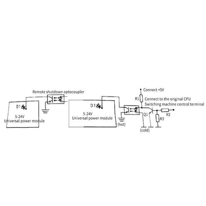 4 wires LCD TV universal switching power supply module universal power board 5-24V