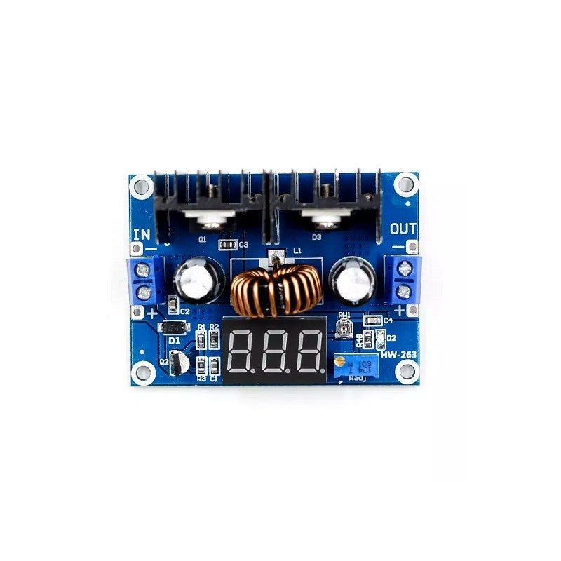 XH-M404 Voltage Regulator Module Digital PWM Adjustabl DC-DC 4-40V 8A 200W Step Down Voltage Regulator