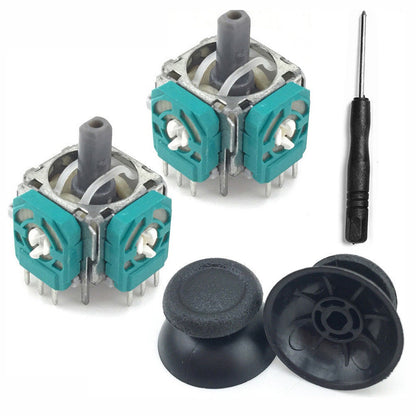 Analog Thumb Joystick Repair Parts Dualshock Replacement for PS4 Controller