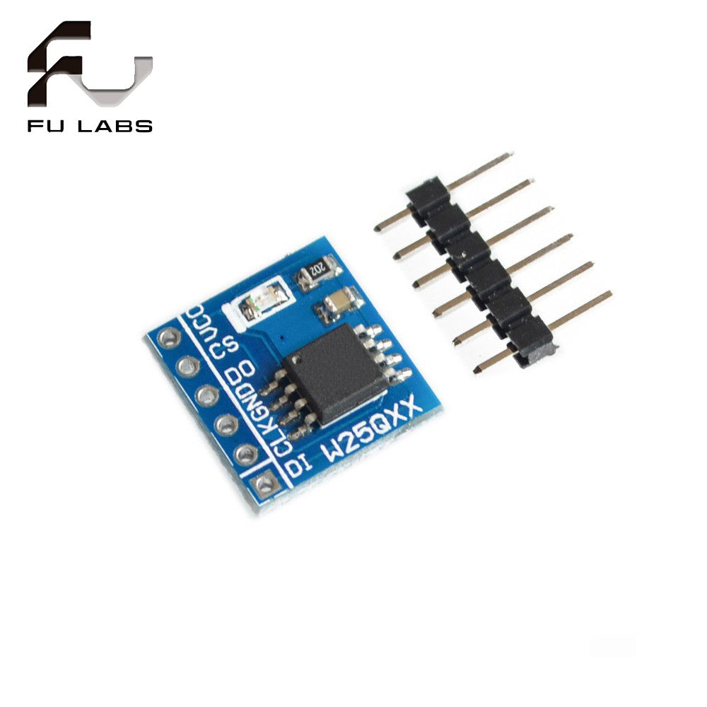 W25Q32 Large capacity FLASH storage module SPI interface BV FV STM32 code W25Q80 W25Q64 W25Q128