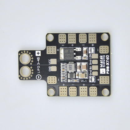 1pcs PDB Power Distribution Board BEC 5V 2A 12V0.5A XT60 Plug for FPV