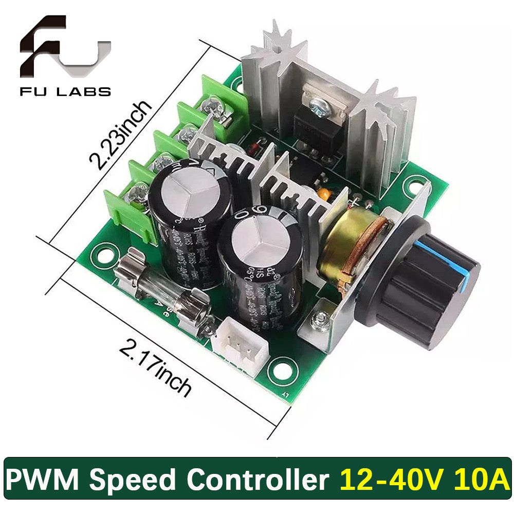 DC 1.8V-35V 40V 2A 3A 5A 10A 30W 80W 90W PWM Motor Speed Controller Low Voltage Motor Speed Controller PWM Adjustable drive module