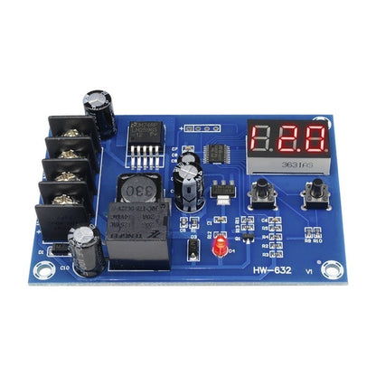 XH-M603 Lithium Battery Charging Control Module 12-24V Storage Lithium Battery Charger Control Switch Protection Board with LED Display
