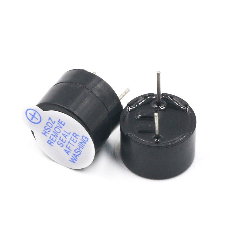 10pcs Active Buzzer Magnetic Long Continous Beep Tone 12*9.5mm 3v-12v