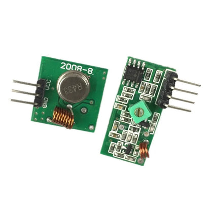 433 Mhz Rf Transmitter And Receiver Module Link Kit For Arm Mcu Wl DIY 315mhz Wirel