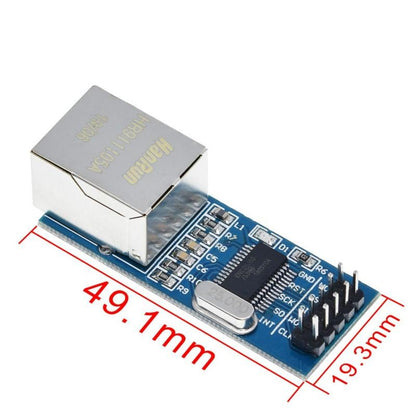 1pcs ENC28J60 Ethernet LAN Network Module For Arduino 51 AVR SPI PIC STM32 LPC