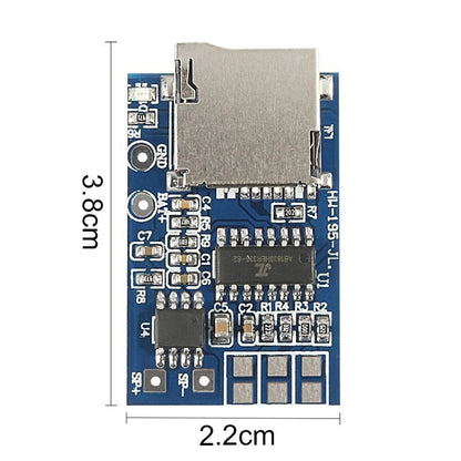 TF Card MP3 Decoder Board 2W Amplifier Module for Arduino GM Power Supply Module