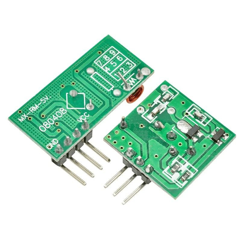 433 Mhz Rf Transmitter And Receiver Module Link Kit For Arm Mcu Wl DIY 315mhz Wirel