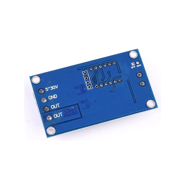 Dual MOS LED Digital Time Delay Relay Trigger Cycle Timer Delay Switch Circuit Board Timing Control Module DIY DC12V 24V