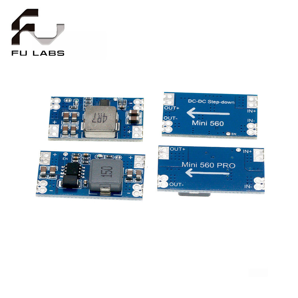 Fulabs Mini560 / Pro 5A High Efficiency Output 3.3V-12V Step Down DC-DC Converter Voltage Regulator Buck Stabilized Mini560 5A Power Supply Module