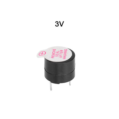 10pcs Active Buzzer Magnetic Long Continous Beep Tone 12*9.5mm 3v-12v
