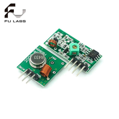433mhz RF Transmitter Receiver 5V 4MA 433.92MHZ 4KB / S 33M