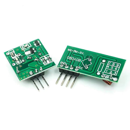 433mhz RF Transmitter Receiver 5V 4MA 433.92MHZ 4KB / S 33M