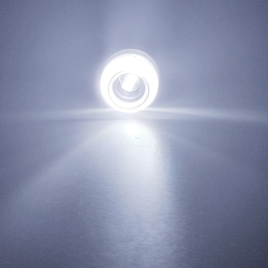 12V 18Mm Waterproof Eagle Eye Led Drl Fog Light Turn Signal Car Motorcycle Frosted concave lens