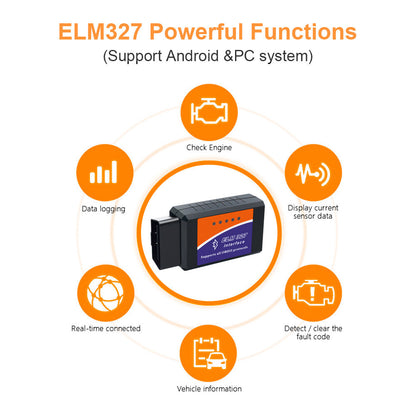 ELM 327 V2.1 OBD2 Code Reader Bluetooth Auto Accessories OBD2 Car Diagnostic Tools Scanner Universal