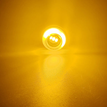 12V 18Mm Waterproof Eagle Eye Led Drl Fog Light Turn Signal Car Motorcycle Frosted concave lens