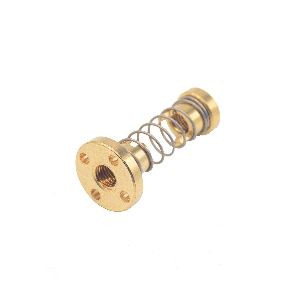 T8 Anti Backlash Spring Loaded Nut Elimination Gap Nut for 8mm Threaded Rod Lead Screws DIY CNC 3D Printer Parts