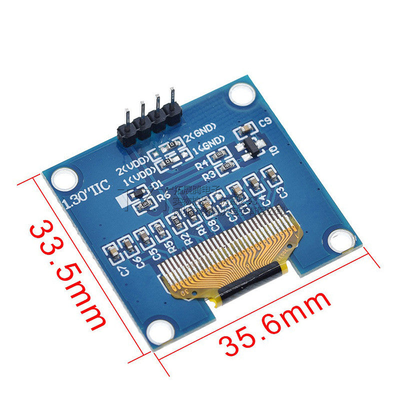OLED module white/blue color 128X64 1.3 inch OLED LCD LED Display Module 1.3" IIC I2C Communicate 4PIN