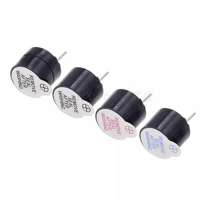 10pcs Active Buzzer Magnetic Long Continous Beep Tone 12*9.5mm 3v-12v