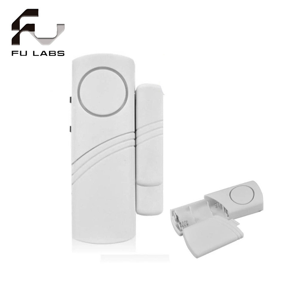 Door and Window Security Alarm Magnetic Triggered Door Open Chime for Home Security 90Db Buzzer Burglar Security Alarm