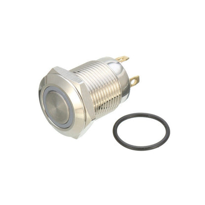 12mm Waterproof Metal Push Button Switch 12V-24V LED Light Momentary Latching Car Power Switch