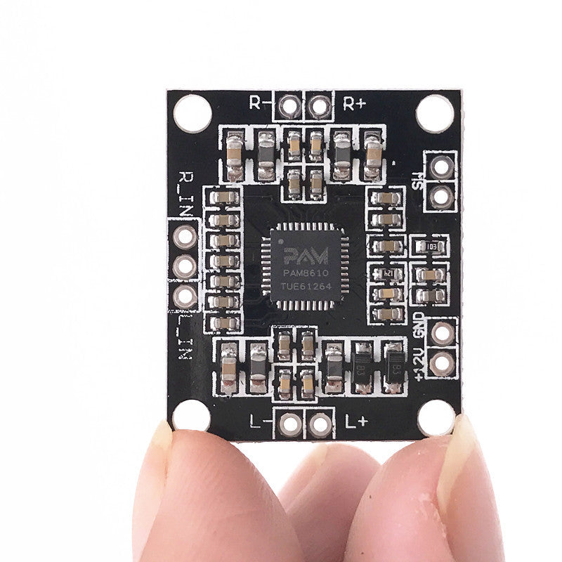 fulabs PAM8610 digital power amplifier board 2 x15w dual channel stereo mini class D power amplifier board