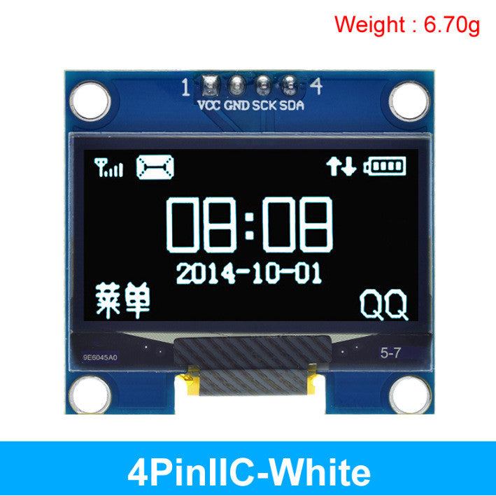 OLED module white/blue color 128X64 1.3 inch OLED LCD LED Display Module 1.3" IIC I2C Communicate 4PIN
