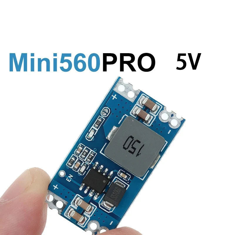 Fulabs Mini560 / Pro 5A High Efficiency Output 3.3V-12V Step Down DC-DC Converter Voltage Regulator Buck Stabilized Mini560 5A Power Supply Module