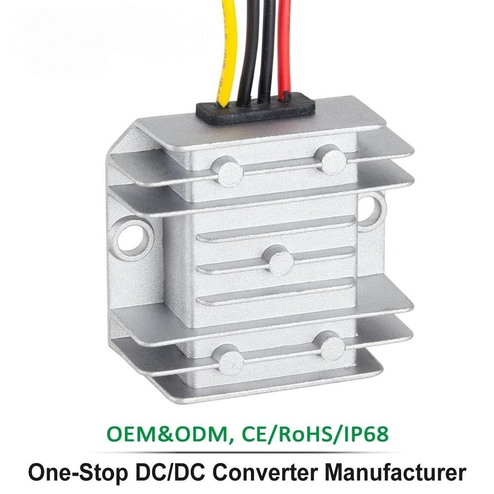 Waterproof 12V to 48V 2A 3A 1A 96W 144W DC to DC Boost Converter 12V-48V DC-DC Step Up Car Power Converters