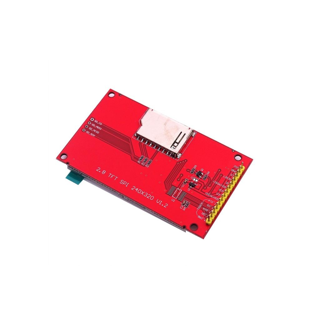 1pcs TFT Full Color Screen LCD Display Module With Touch Drive IC Interface SPI 128*128 240*320 For Arduino 2.4/2.8 Inch