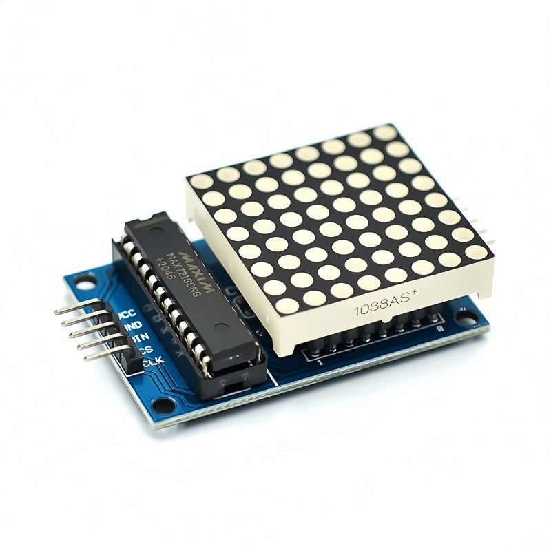 1pcs MAX7219 Dot Led Matrix Module MCU LED Display Control Module For Arduino 5V Interface Module Output Input Common Cathode