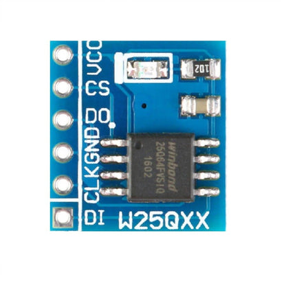 W25Q32 Large capacity FLASH storage module SPI interface BV FV STM32 code W25Q80 W25Q64 W25Q128