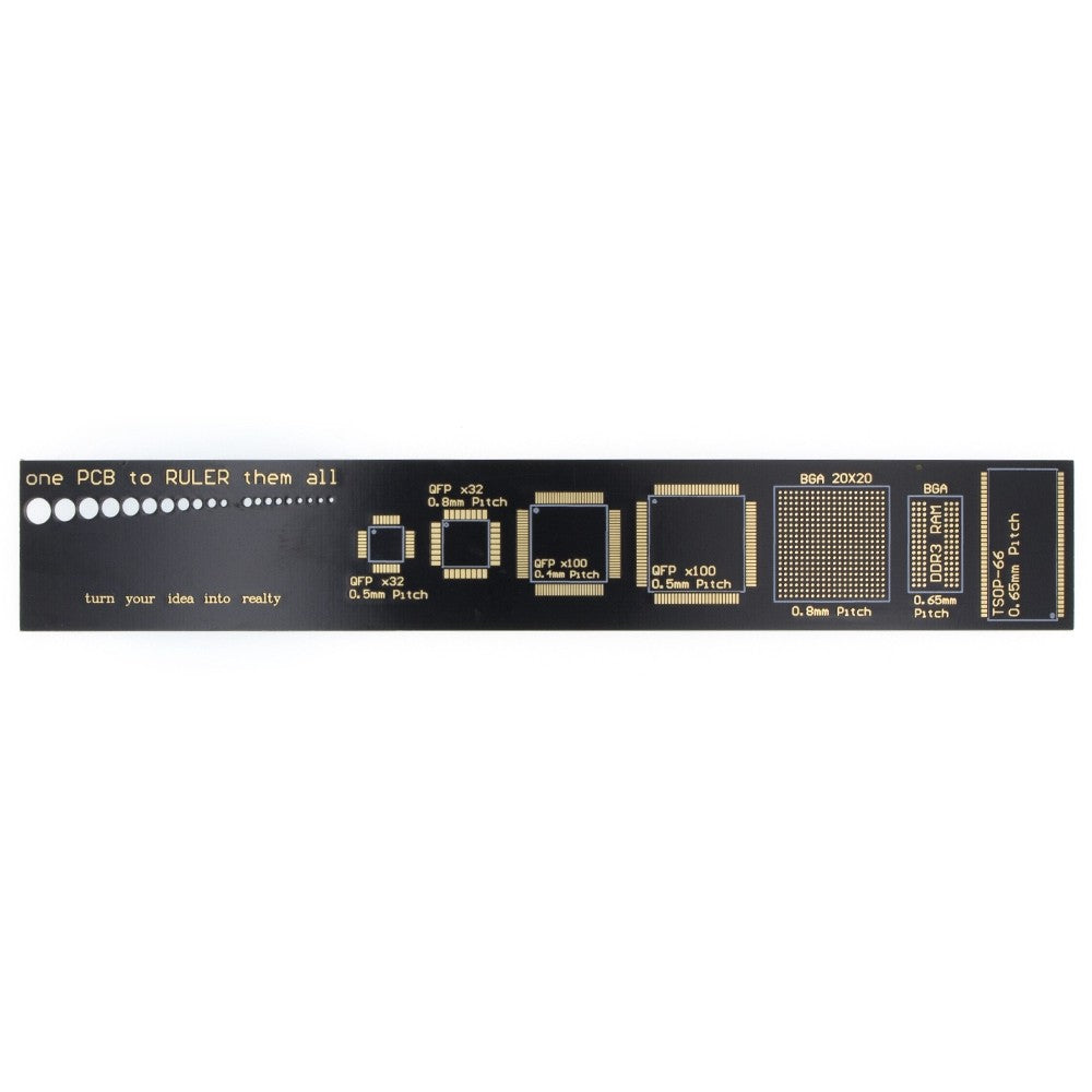 Fulabs Ruler PCB Ruler PCB Project PCB PCB Package Unit 15CM/20CM/25CM