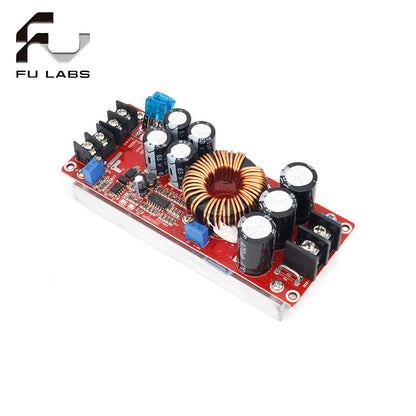 1pcs 8-60V to 12-83V 1200W 20A DC Converter Car Step-up Power Supply Boost Module