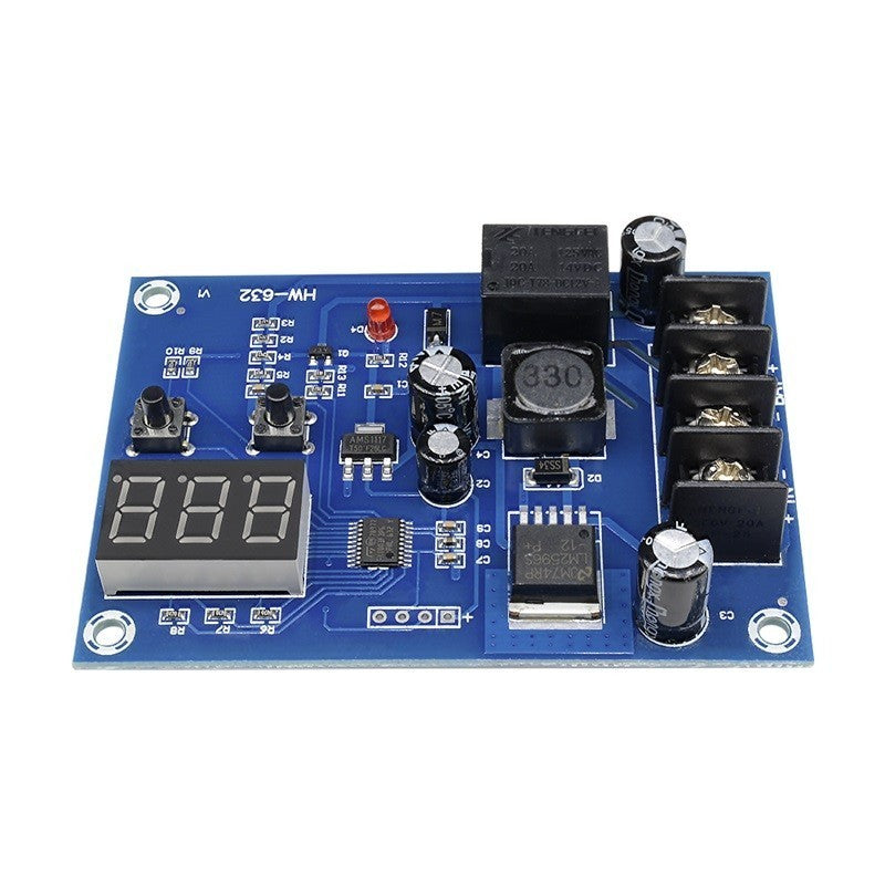 XH-M603 Lithium Battery Charging Control Module 12-24V Storage Lithium Battery Charger Control Switch Protection Board with LED Display