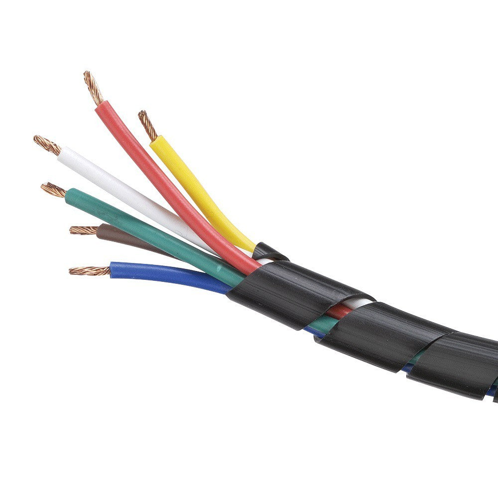 Spiral Wrapping Band 10/12 meters Spiral Cable Wrap Wire Organizer Tube Flame Retardant Casing Sleeves