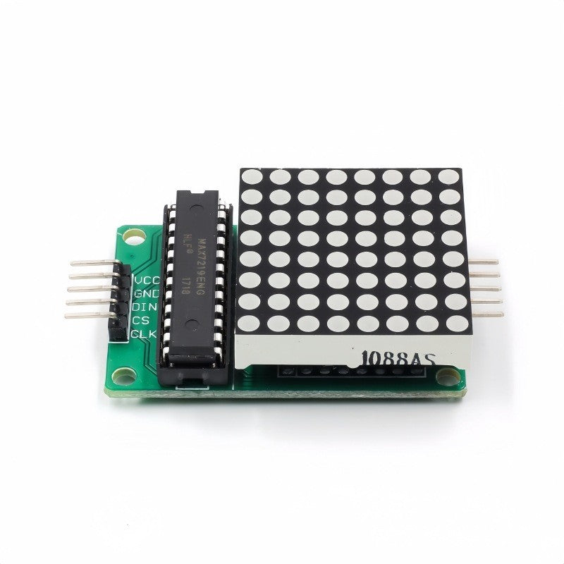 1pcs MAX7219 Dot Led Matrix Module MCU LED Display Control Module For Arduino 5V Interface Module Output Input Common Cathode