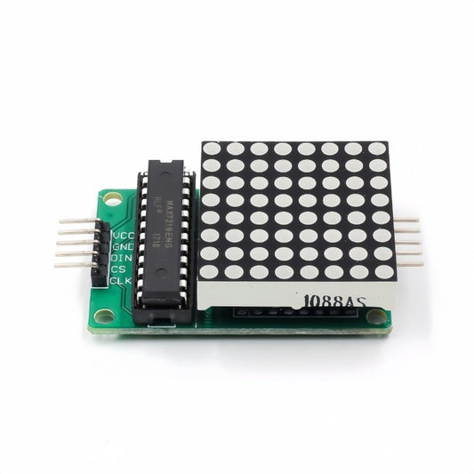 1pcs MAX7219 Dot Led Matrix Module MCU LED Display Control Module For Arduino 5V Interface Module Output Input Common Cathode