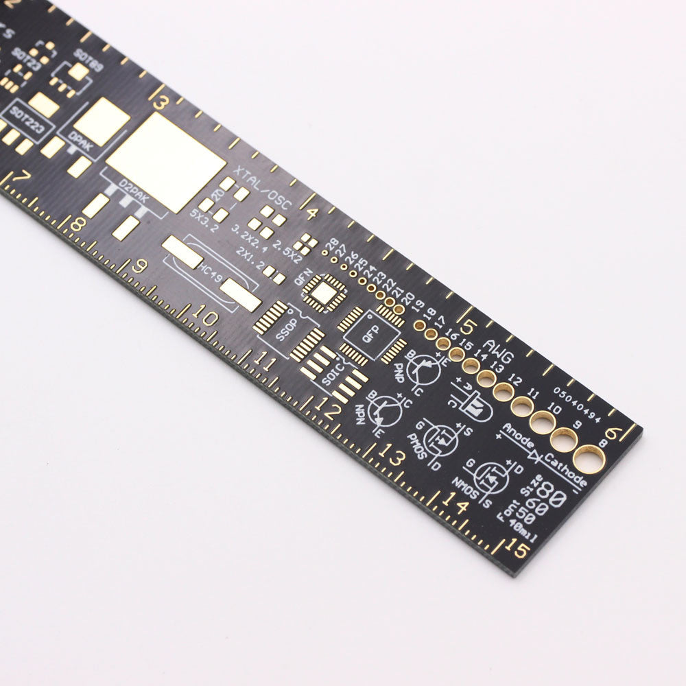 Fulabs Ruler PCB Ruler PCB Project PCB PCB Package Unit 15CM/20CM/25CM