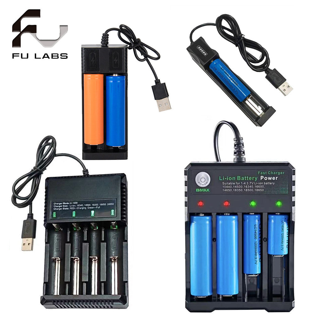 USB 18650 Charger Li-ion Battery Charging Portable universal charger battery charger