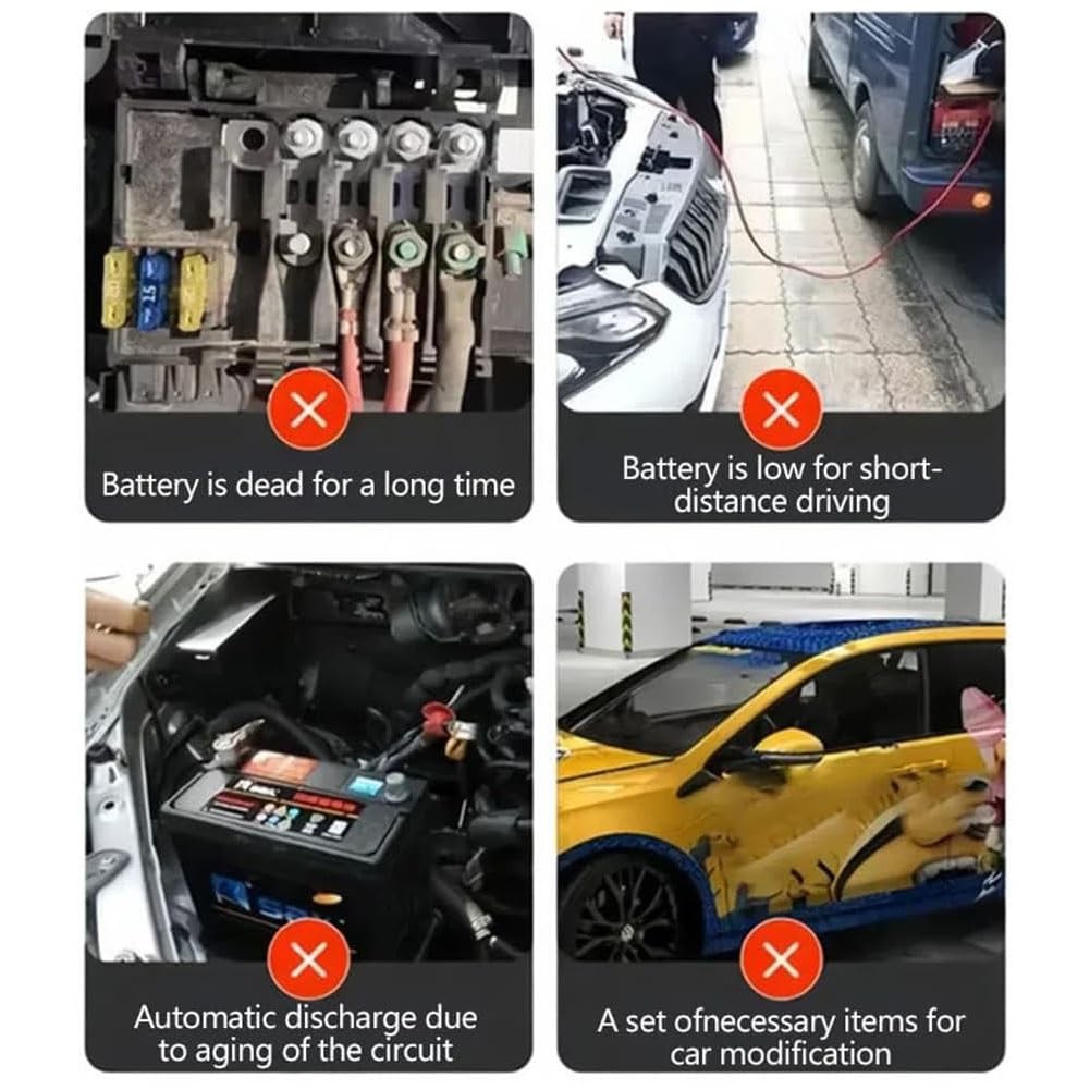 Car Battery Disconnect Switch 12V-24V Battery Cut-off Anti-leakage Switch Quick Cut-off Switch