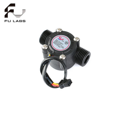 1pcs YF-S201 Water Flow Sensor Flowmeter Hall Flow Sensor Water Control 1-30L/min  4 in charge of Hall flowmeter Dijiang flow sensor DN15 flowmeter